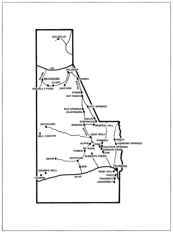 Alpha DIRECTIONS Located 38 miles north of Eureka via Nevada 278 Alpha the - photo 3