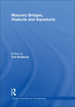 Ted Ruddock - Masonry Bridges, Viaducts and Aqueducts