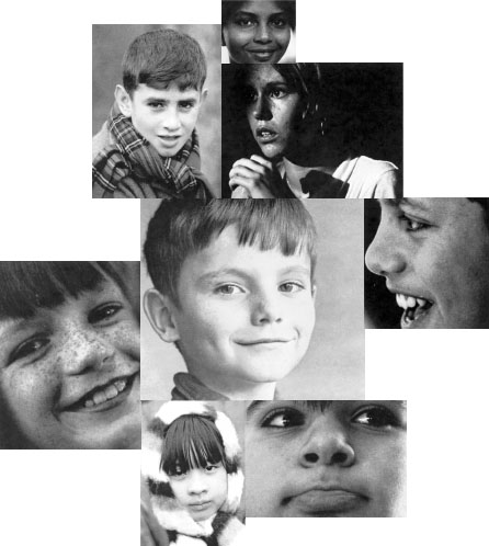 Figure 1 Childrens Faces as a Divisional Marker Living and Learning 47 - photo 3