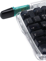 USB memory sticks or data storage pens plug neatly into the keyboard of some - photo 7