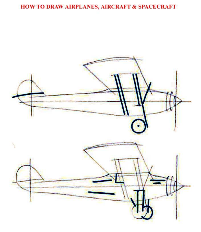 How to Draw Airolanes Aircraft Spacecraft - photo 39