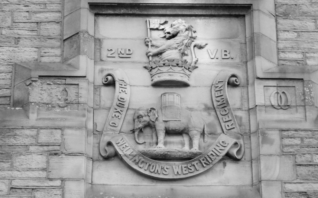 Plaque on the drill hall Huddersfield Whilst the news in 1914 was more - photo 1