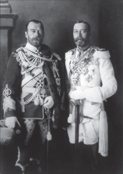 Tsar Nicholas II of Russia and King George V of Great Britain Public domain - photo 2