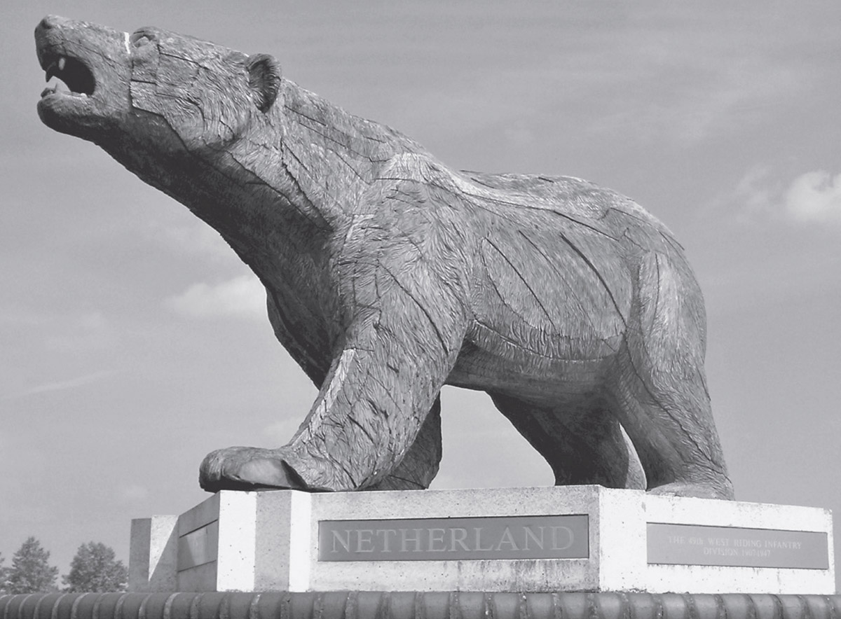 The 49th West Riding Infantry Division Polar Bear Memorial National Memorial - photo 4