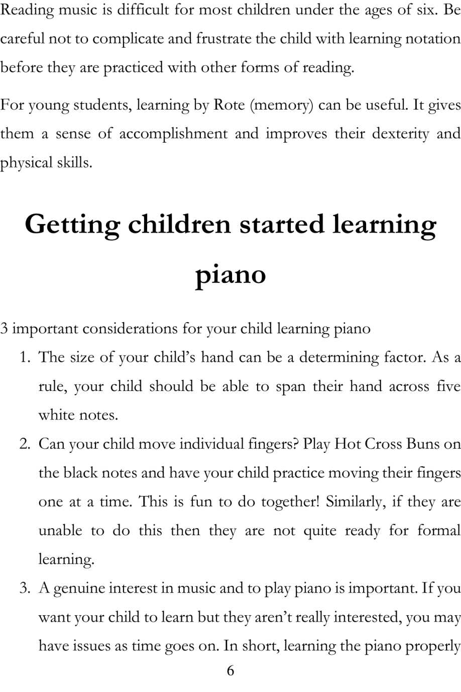 Piano Learning Lessons Piano Basics for Kids to Start Learning - photo 4