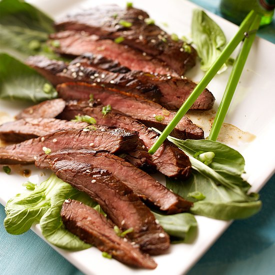 Soak your beef flank steak in a tasty marinade for 6 hours After that cook - photo 8