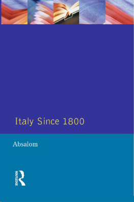 Roger Abaslom - Italy Since 1800