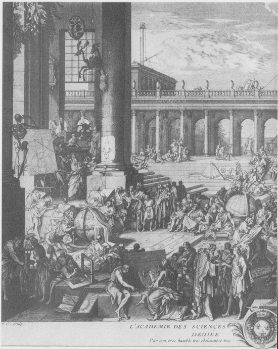 Frontispiece LAcadmie des Sciences et des Beaux Arts engraving by C N - photo 1