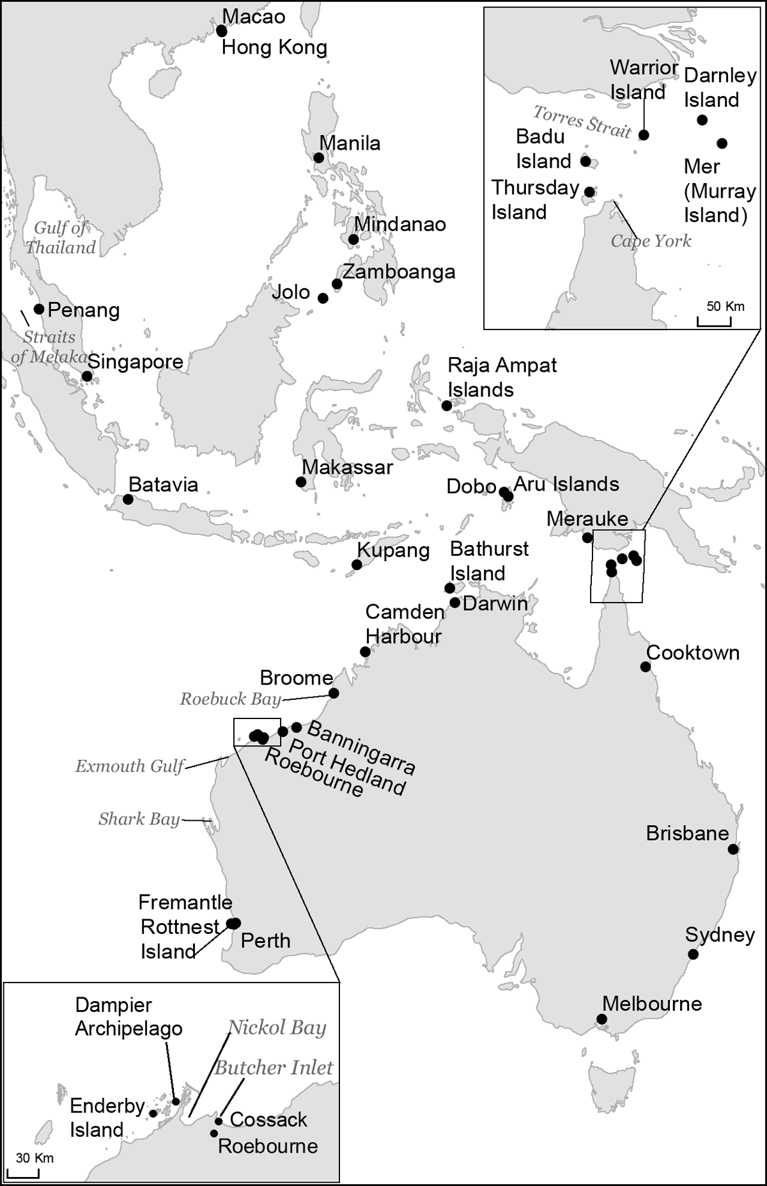 Map I4 Insular Southeast Asia and Australia Map by Theresa Quill - photo 6