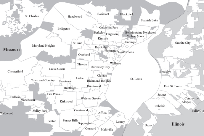 St Louis and its suburbs 2005 Mapping Decline St Louis and the Fate of - photo 2