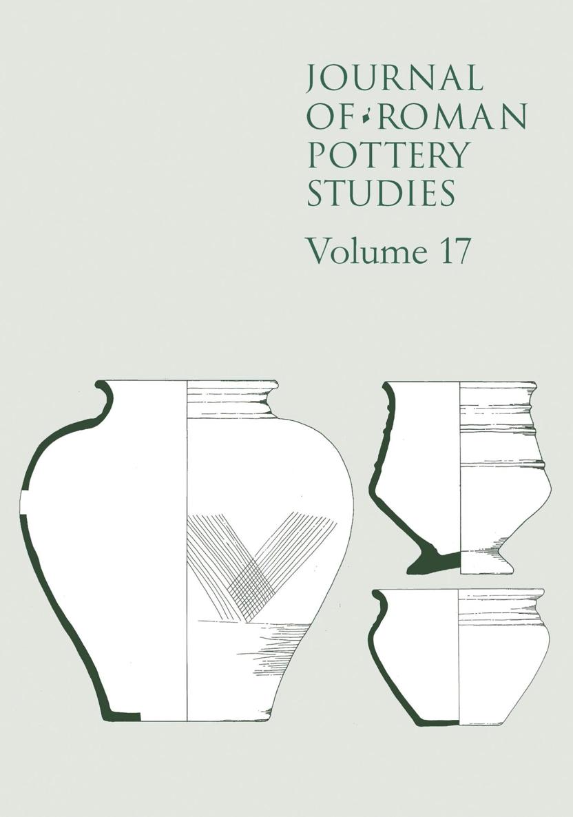 for The Study Group for Roman Pottery Published in the United Kingdom in - photo 1