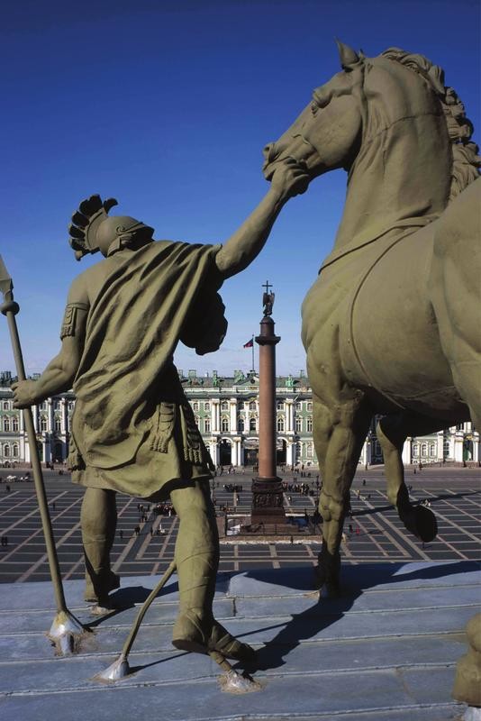 View from the Victory Chariot on the roof of the General Staff Building - photo 4