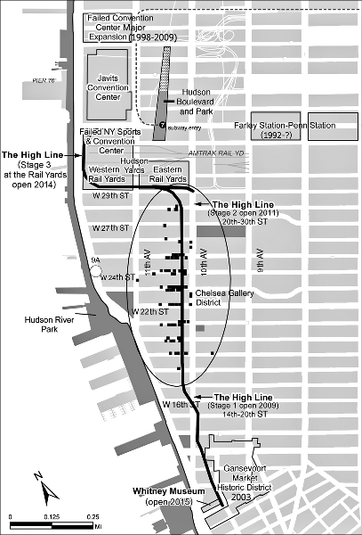 Fig I1 The Far West Side Chelsea gallery district megaprojects and - photo 1