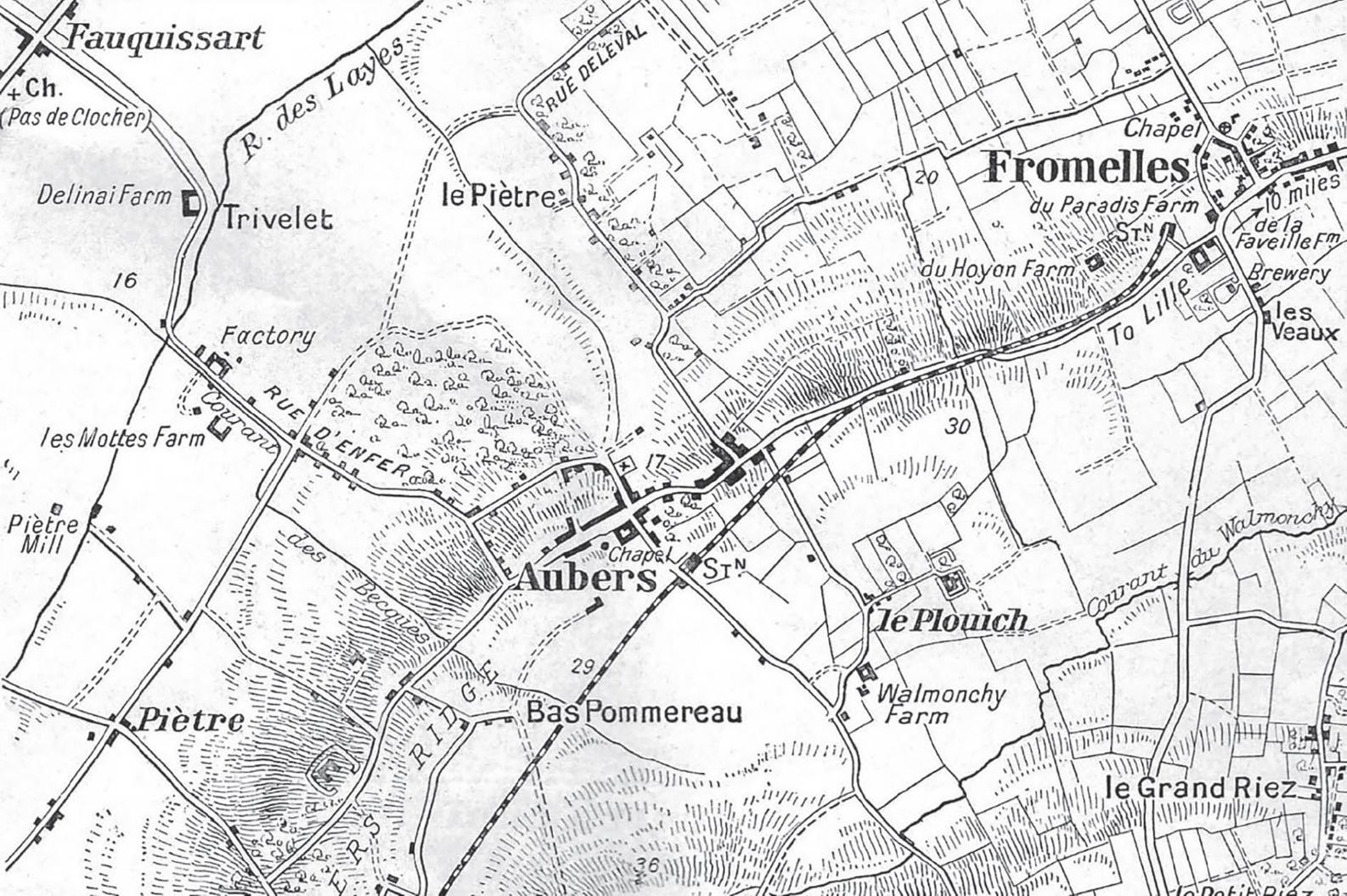 2 Aubers Ridge and Fromelles The Times History of the War LXXIV p381 - photo 3