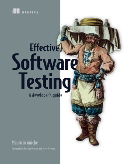 Maurício Aniche - Effective Software Testing: A developers guide