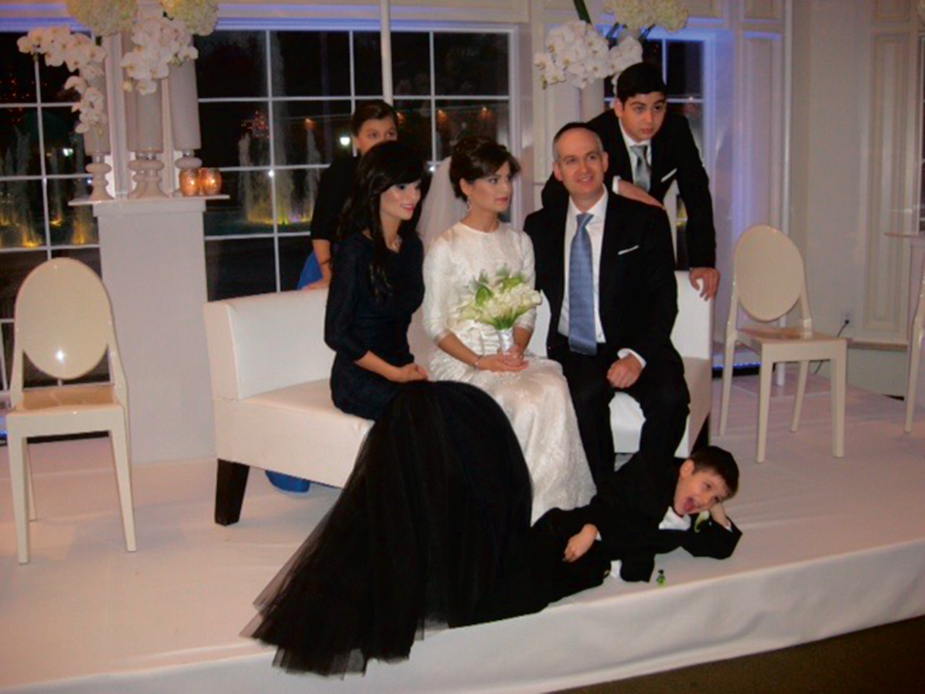 Batshevas wedding me Batsheva and Yosef sitting Aron on the floor and - photo 15