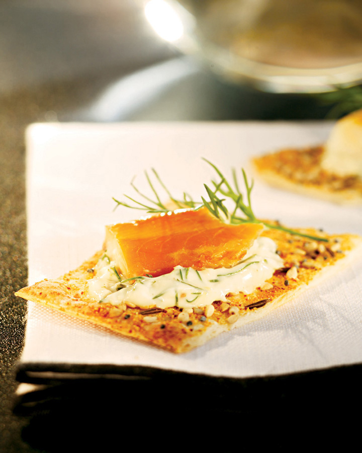 Smoked Trout Crackers with Lemon-Dill Mayonnaise MAKES 20 crackers ACTIVE - photo 7