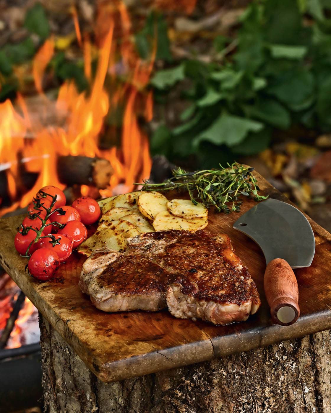 MEN WITH THE POT COOKBOOK DELICIOUS GRILLED MEATS AND FOREST FEASTS KRIS - photo 2