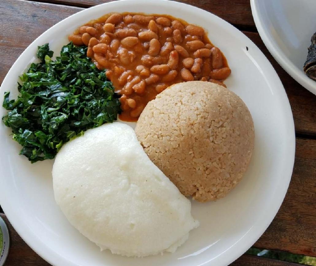 An African staple thats also known as ugali nshima pap and phaleche - photo 6