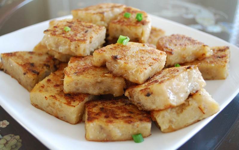 These savory crispy cakes are a tasty unique way to enjoy the daikon radish - photo 8