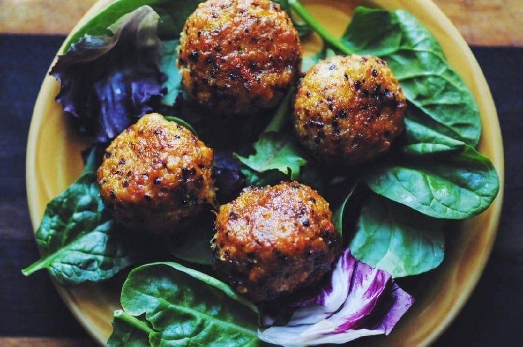 These quinoa bites are easy and quick to make and even fairly healthy If you - photo 7