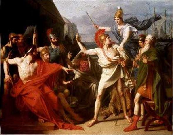 The Wrath of Achilles 1819 by Michel Drolling THE ILIAD Chapmans - photo 9