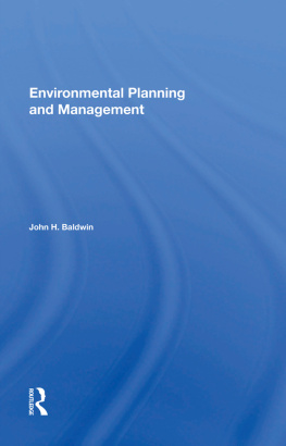 John H Baldwin - Environmental Planning and Management