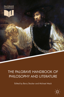 Barry Stocker - The Palgrave Handbook of Philosophy and Literature