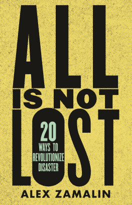 Alex Zamalin - All Is Not Lost: 20 Ways to Revolutionize Disaster