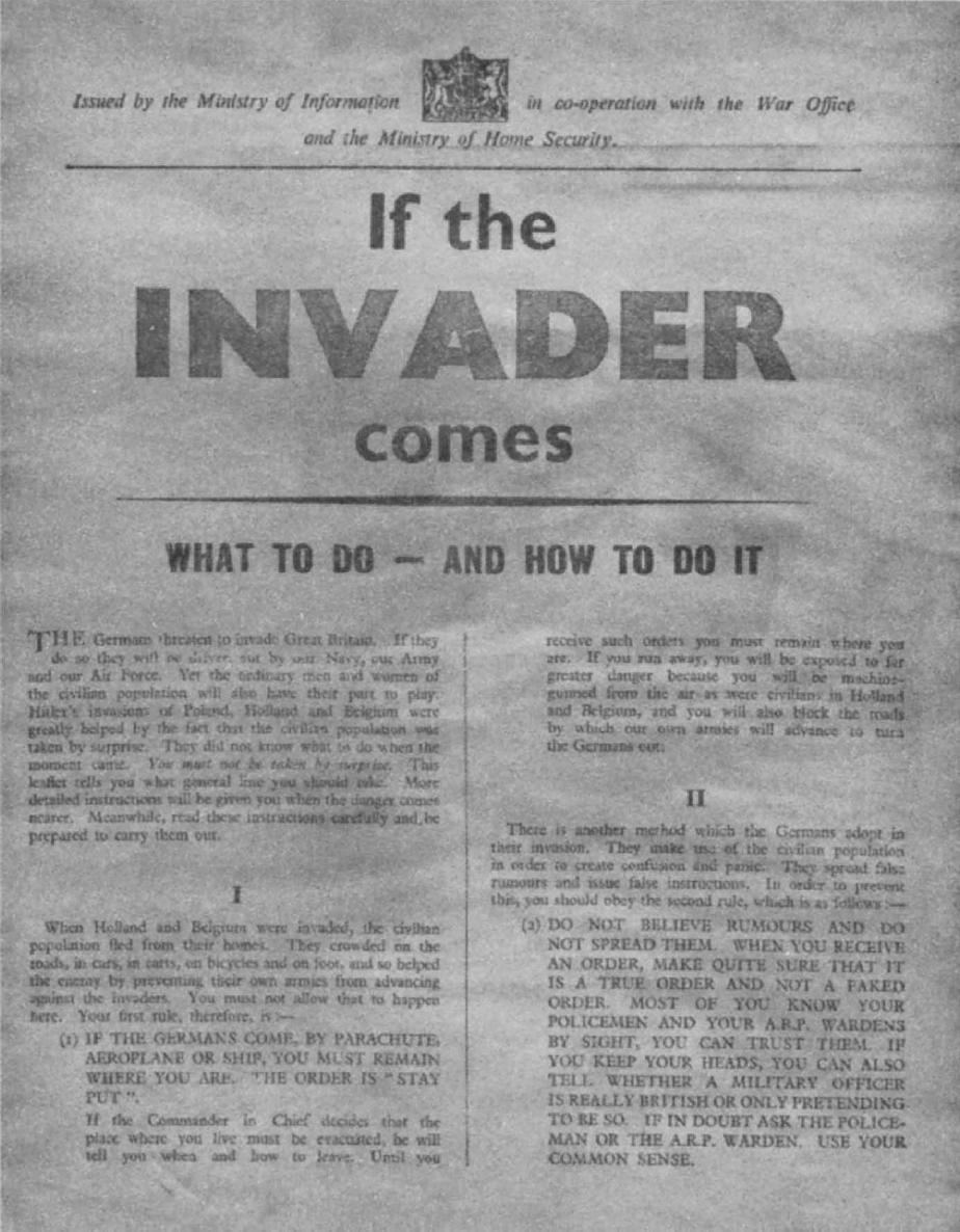 The Last Ditch Britains Secret Resistance and the Nazi Invasion Plans David - photo 1