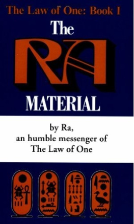 Don Elkins Ra Material; The Law of One v1-5