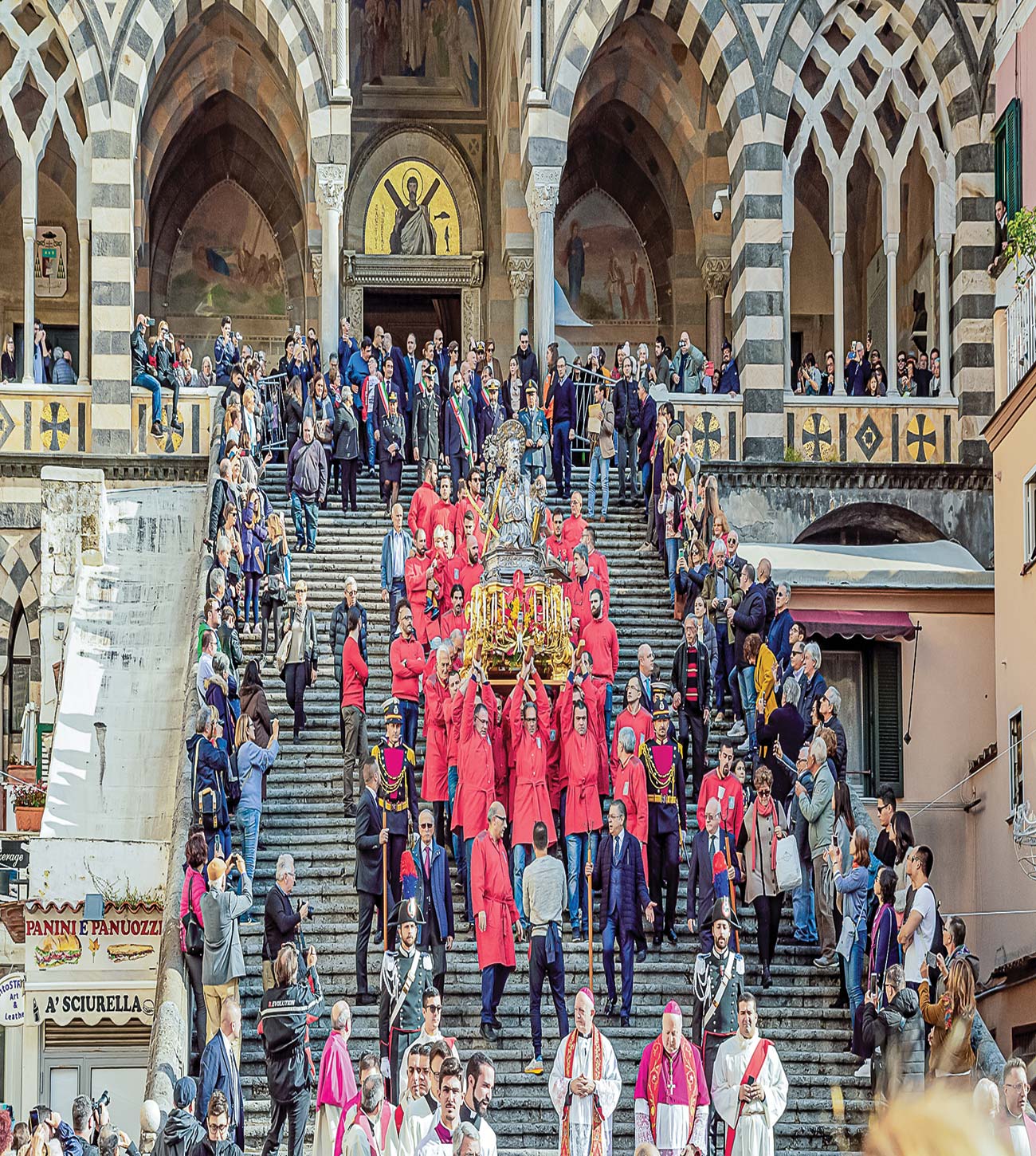 procession at the Festival of SantAndrea in Amalfi Positano Things move - photo 6