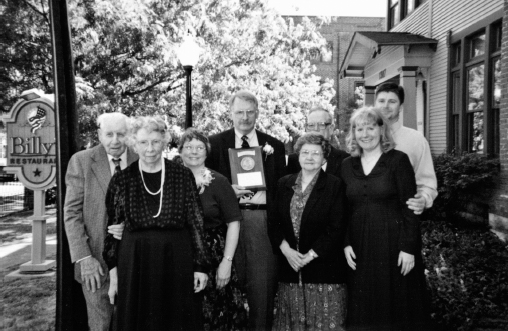 In September 1999 the author and her family celebrated at Billys Restaurant in - photo 3