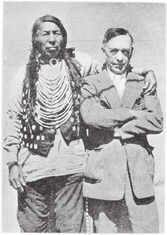 Chief Flying Hawk Sioux and William Tomkins COPYRIGHT 1969 BY DOVER - photo 1