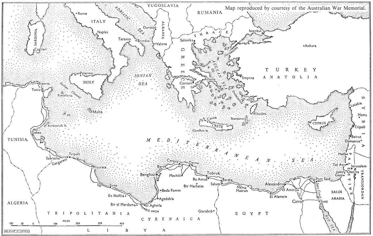 The Eastern Mediterranean The Western Desert Introduction Siege conjures - photo 3