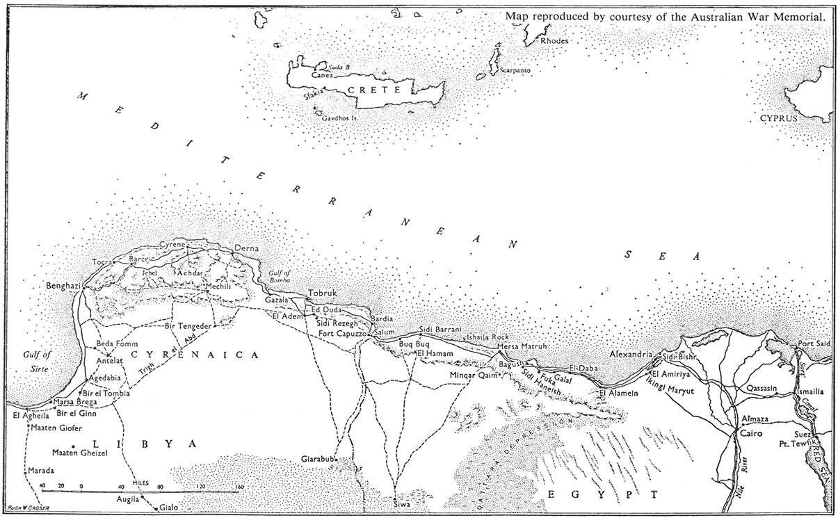 The Western Desert Introduction Siege conjures up many images usually of - photo 4