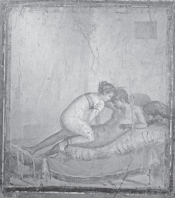 An explicit mural from Pompeiiunlikely to have raised many eyebrows Tiberius - photo 3