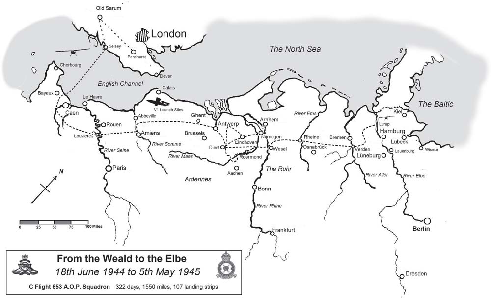 List of Maps From the Weald to the Elbe Introduction T his is the story of - photo 4