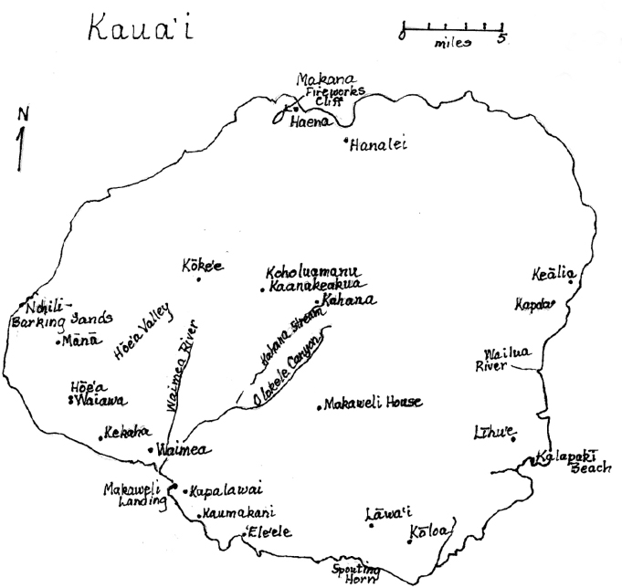 Map of Kauai Map of Niihau PREFACE My grandmother had definite - photo 2