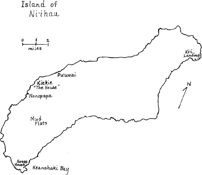 Map of Niihau PREFACE My grandmother had definite expectations about proper - photo 3