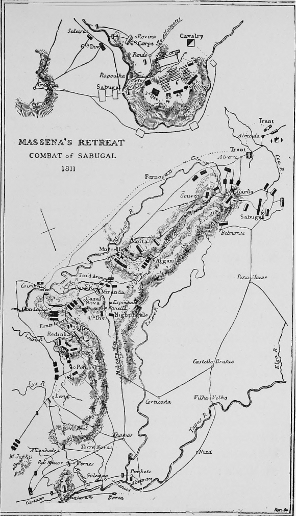 PLAN OF MASSENAS RETREAT COMBAT OF SABUGAL 1811 THE STORMING OF BADAJOZ - photo 18