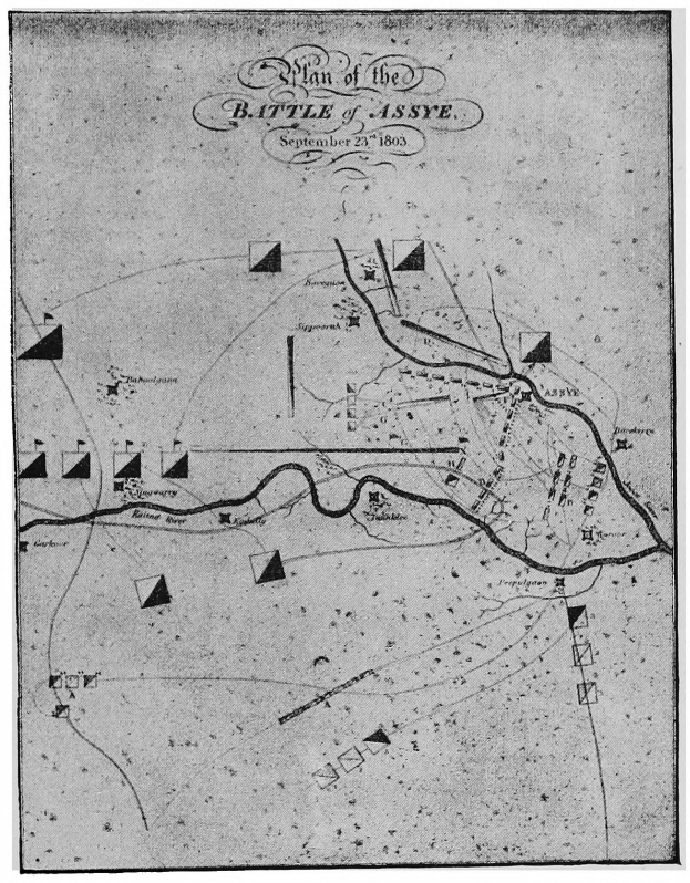 PLAN OF THE BATTLE OF ASSAYE BATTLE OF ASSAYE MAJOR-GENERAL BAIRD - photo 8