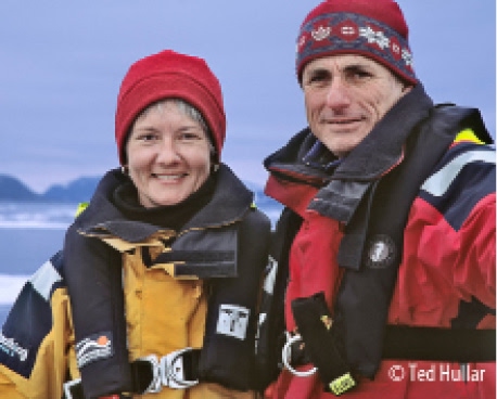 Phyllis and John in Hinlopen Strait We also publish Attainable Adventure - photo 7