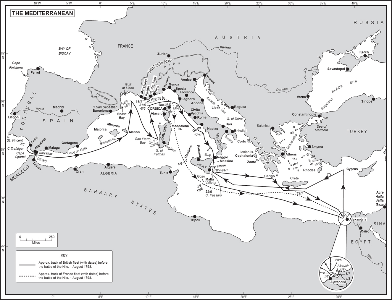 The Mediterranean Campaign 1798 The Trafalgar Campaign 1805 The - photo 2