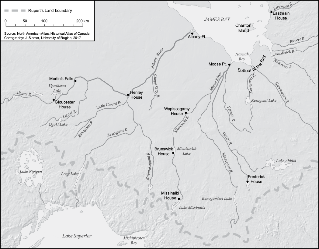 Map 3 Between Lake Superior and James Bay Adapted from Ruggles 1991 - photo 8