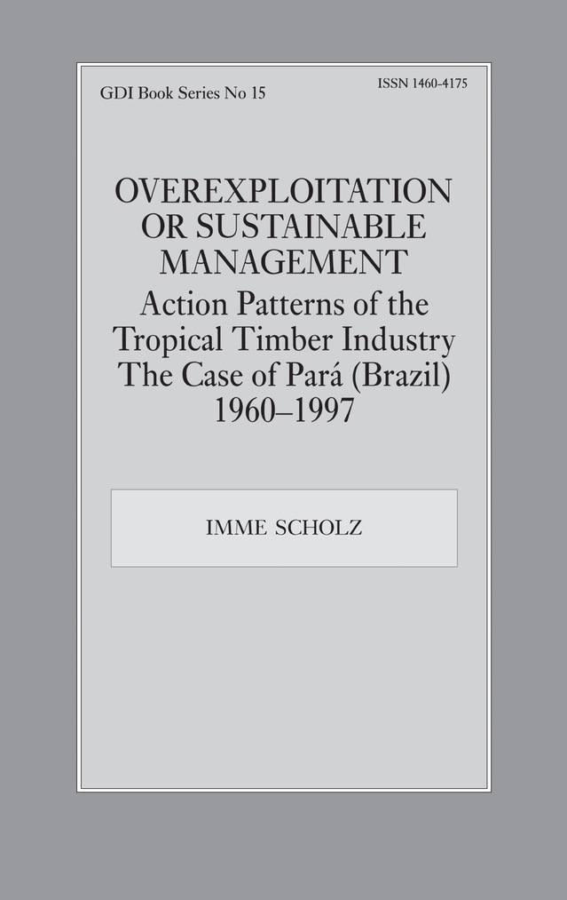 Overexploitation or Sustainable Management Action Patterns of the Tropical - photo 1