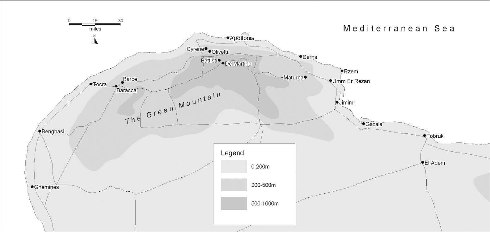 FIGURE 7 Cyrenaica from Tobruk to Ghemines FIGURE 8 The Gulf of Sirte - photo 7