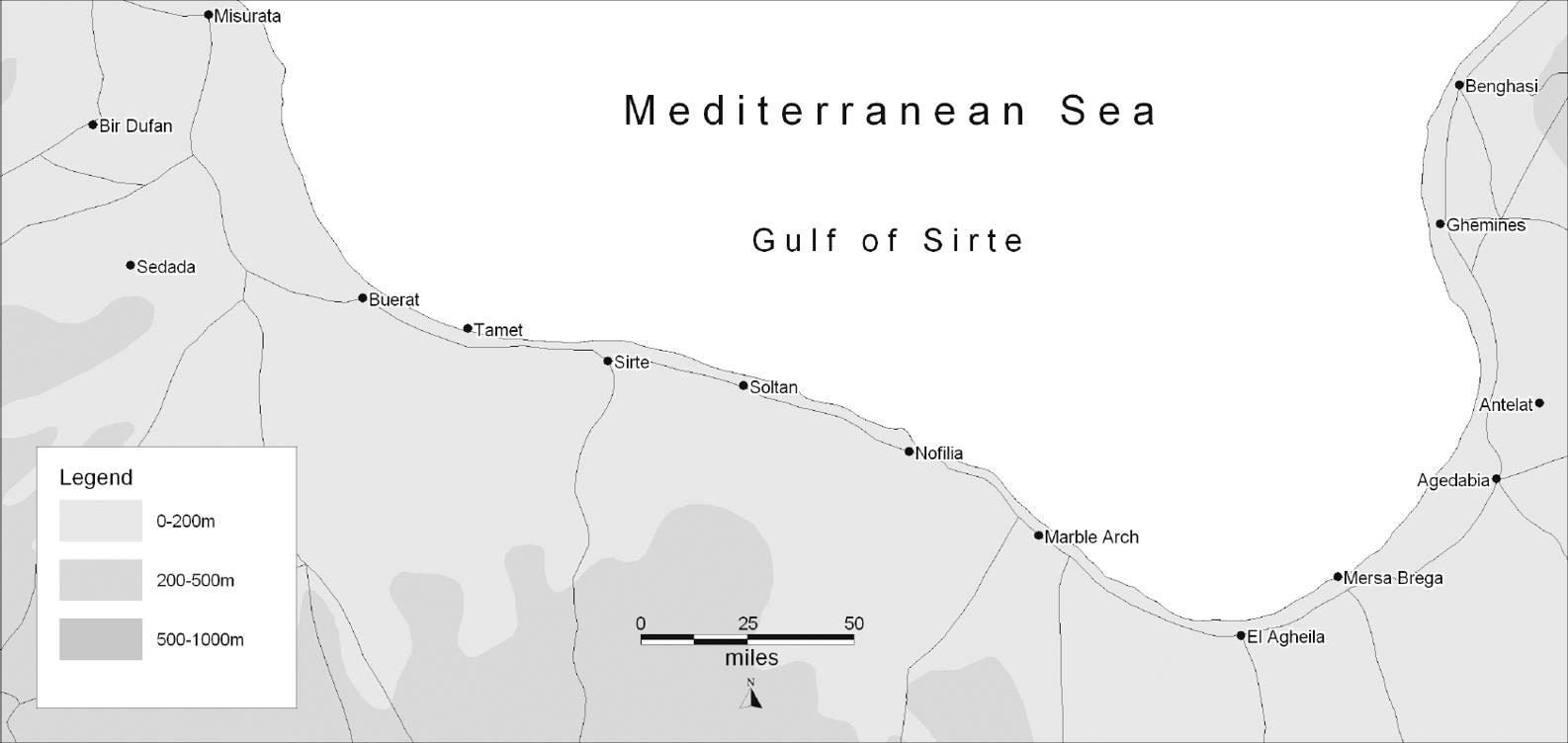 FIGURE 8 The Gulf of Sirte from Ghemines to Misurata FIGURE 9 - photo 8