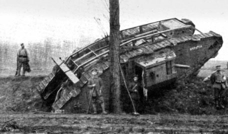 18Tank H48 Hypatia commanded by 2Lt B O Hancock ditched west of Fontaine - photo 20