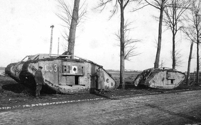 19 Tank C 53 originally abandoned with a dynamo fault near Bourlon Wood being - photo 21